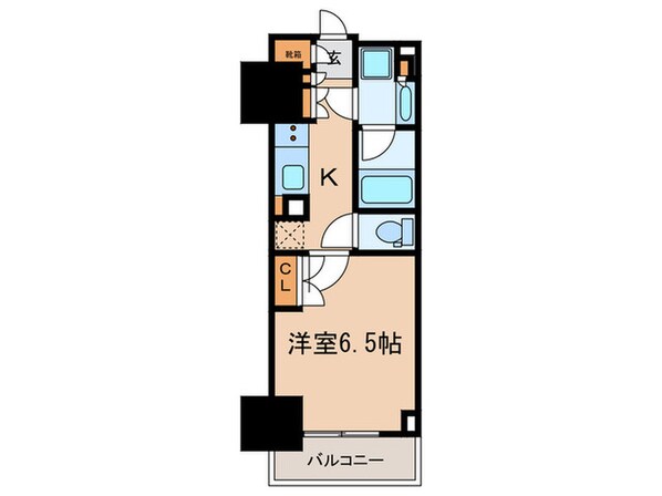 パークアクシス赤塚の物件間取画像